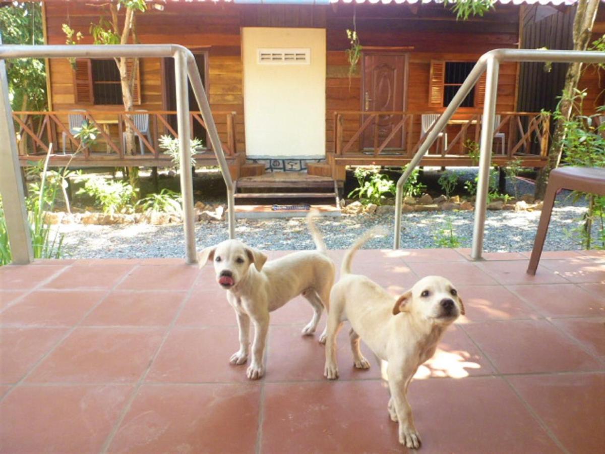 Green Mango Bungalows Kampot Exterior photo